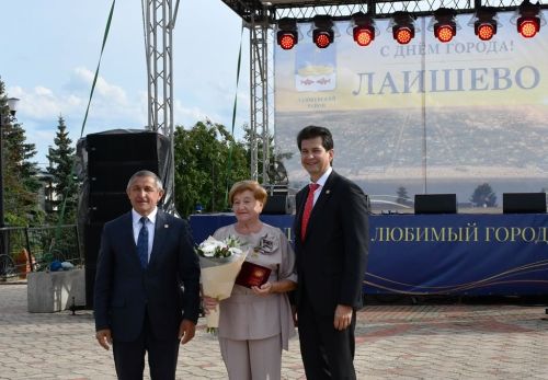 День города запомнился лаишевцам вручением наград