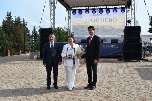 День города запомнился лаишевцам вручением наград