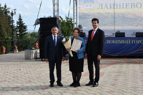День города запомнился лаишевцам вручением наград