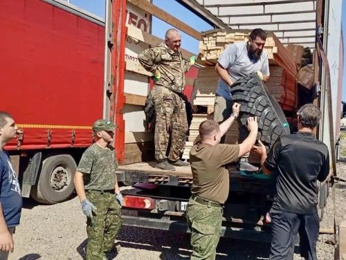 Лаеш районы башлыгы Илдус Зарипов чираттагы гуманитар сәфәрдән кайтты