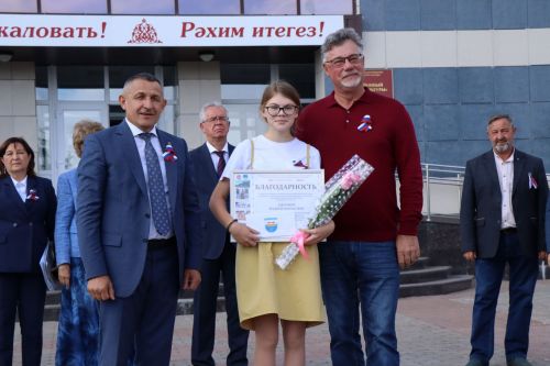 В рамках благотворительной акции наградили олимпиадников Лаишевского района