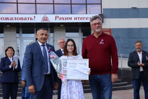 В рамках благотворительной акции наградили олимпиадников Лаишевского района