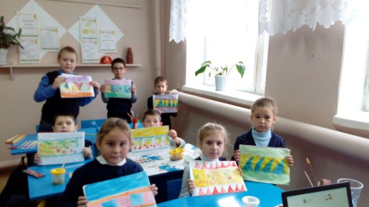 В Лаишевском районе детей обучают пластилинографии