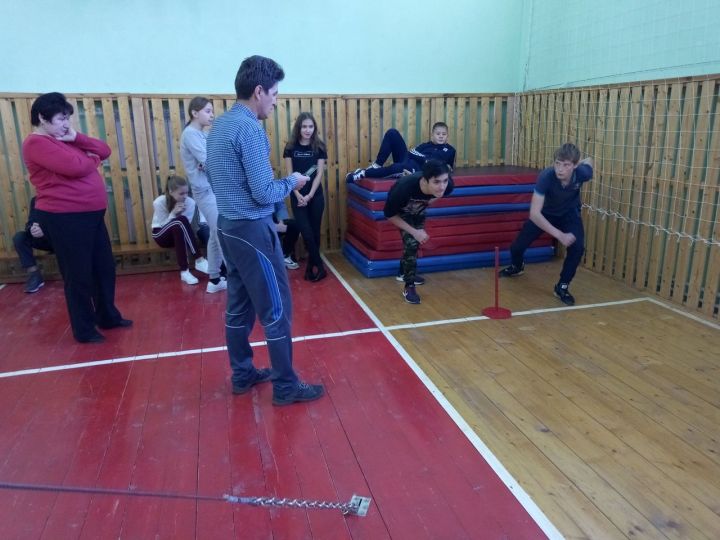 В Лаишевском районе школьники сдают нормы ГТО