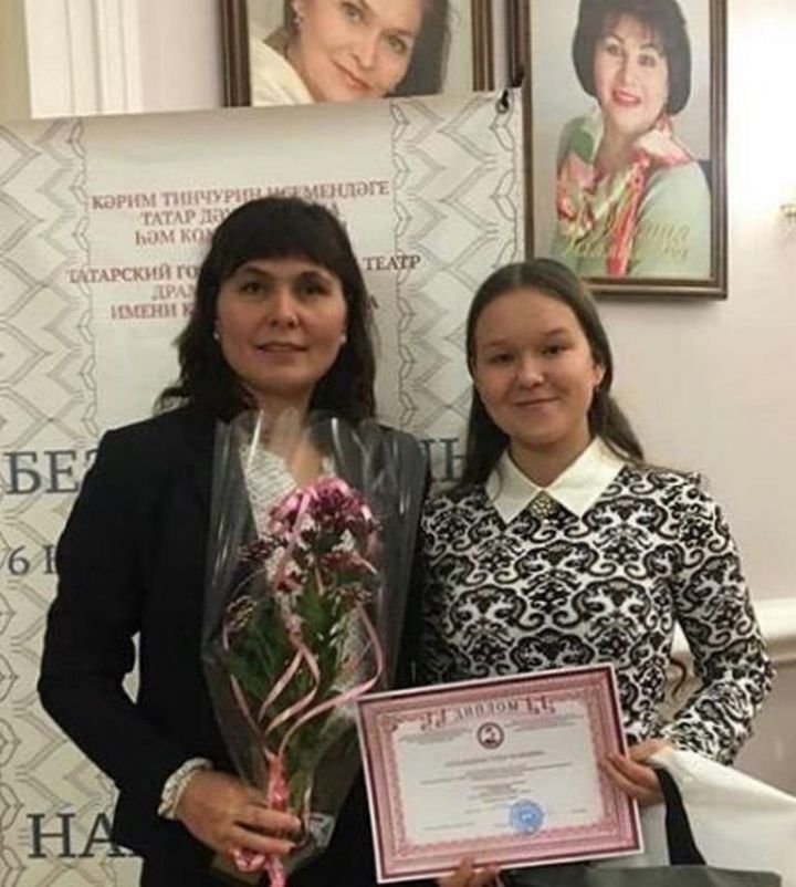 Артистка из Лаишевского района стала второй в конкурсе ко дню рождения Тинчурина