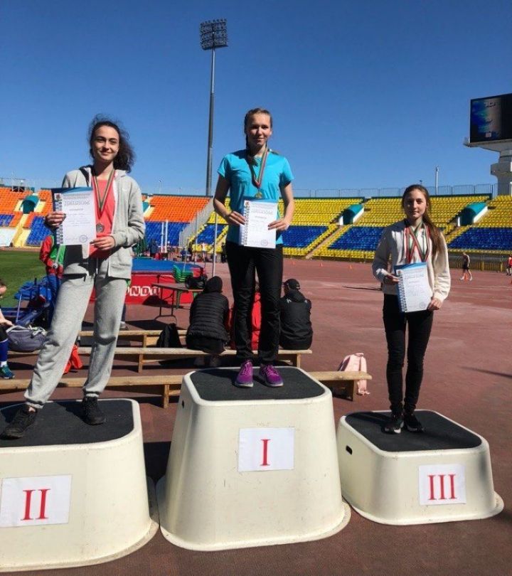 Лаишевская спортсменка – победительница забега на 100 м