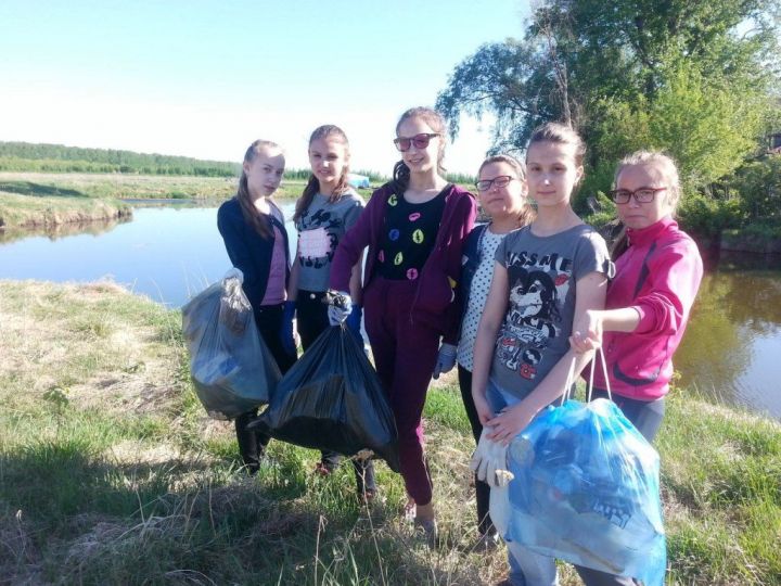 Учащиеся Лаишевского района приняли участие в экологической акции