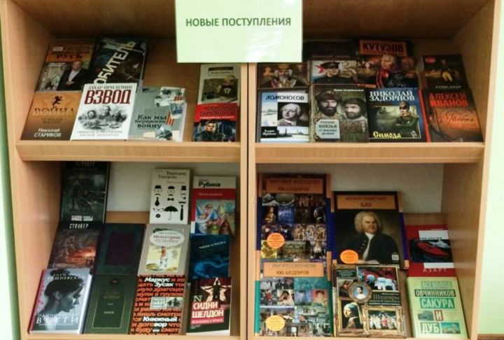 Библиотеки Лаишевского района пополняются новыми книгами