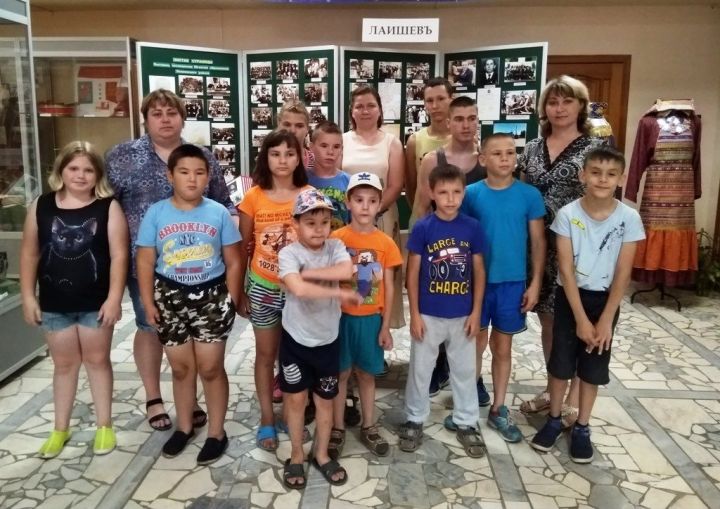 Дети прикоснулись к истории Лаишевского края