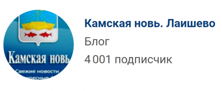 ПОДПИСЧИКОВ группы "Камская новь " в ВК перевалило за 4000