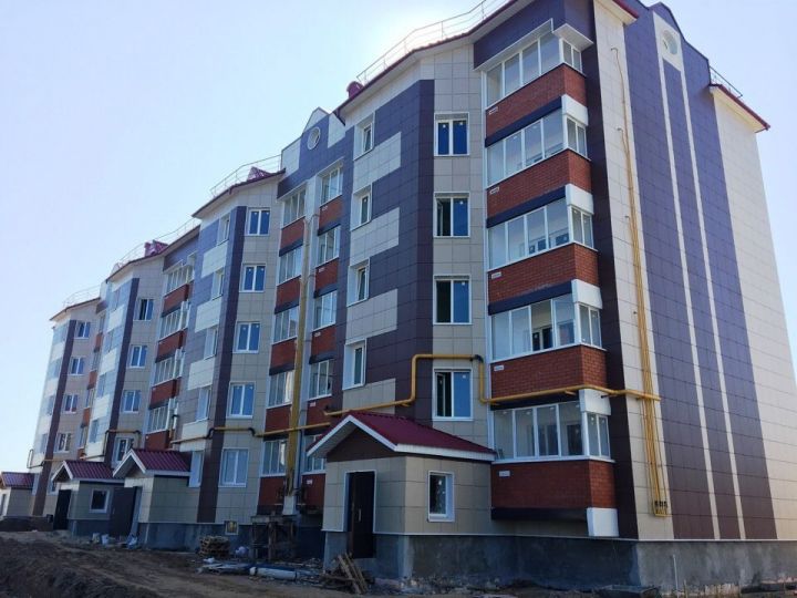 В Лаишевском районе строятся новые дома