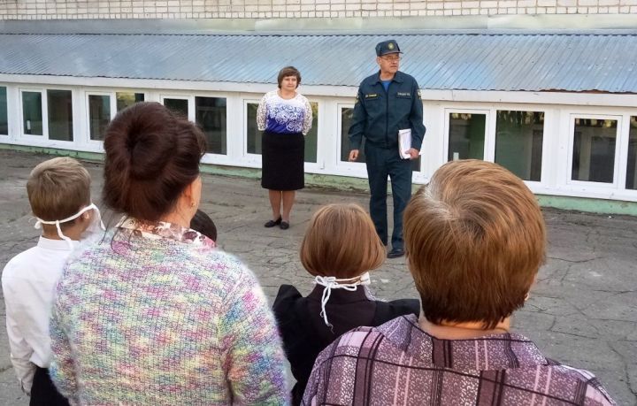 В Лаишевском районе проходят тренировки по эвакуации из школ