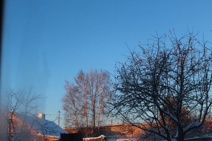 В ближайшую ночь в Лаишевском районе похолодает до 23 градусов мороза