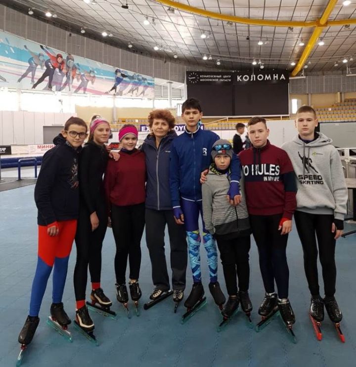 Лаишевские конькобежцы - на сборе в Коломне