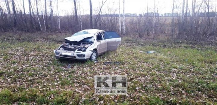 В аварии на Лаишевском повороте (31.10.2019 г.) серьезно пострадал один человек