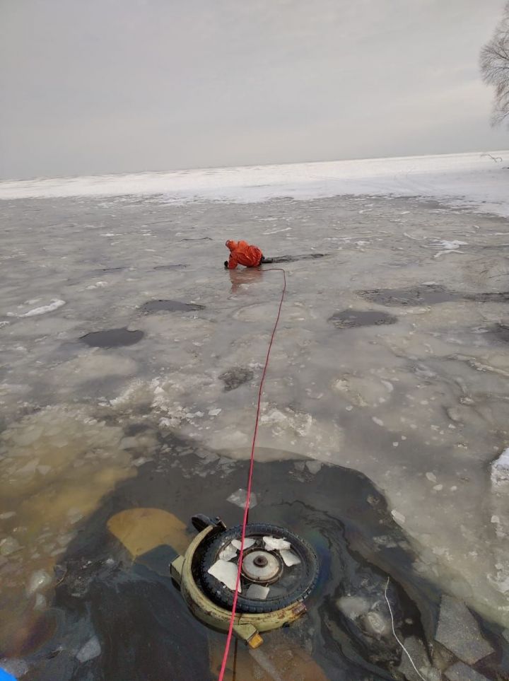 ГИМС напоминает лаишевцам об опасности тонкого льда