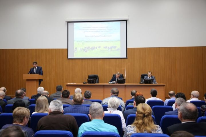 В Татарстане подвели итоги деятельности животноводческой отрасли