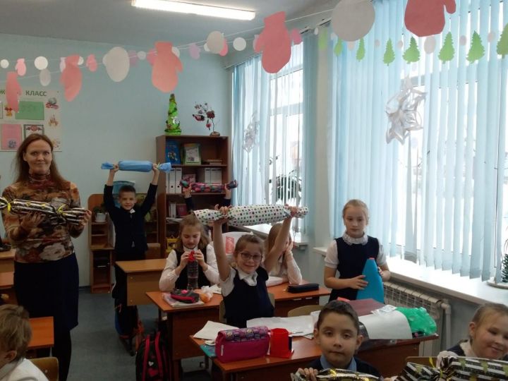 Школьники Лаишевского района готовятся к Новому году