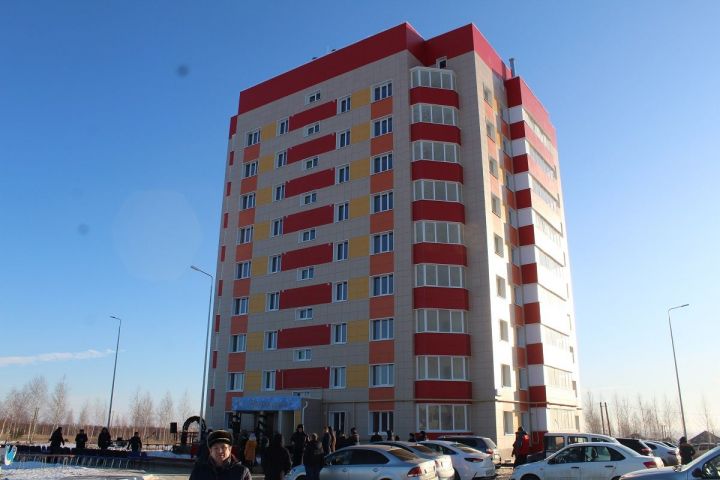 В Лаишеве заселили 9-этажный жилой дом