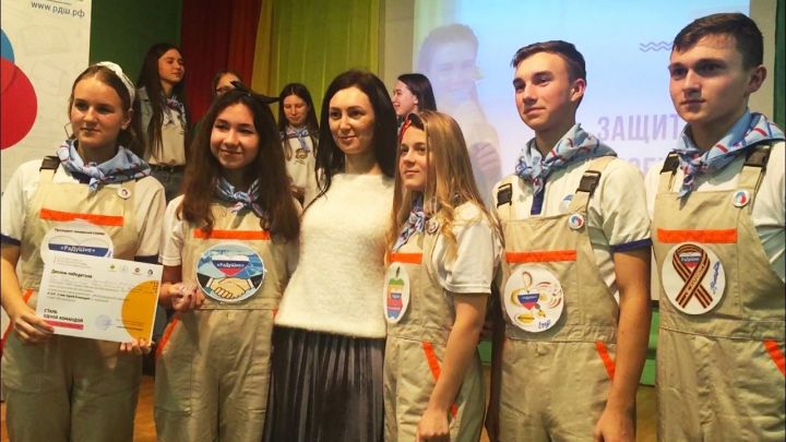 Активисты Лаишевской школы №2  - победители номинаций в республиканском конкурсе