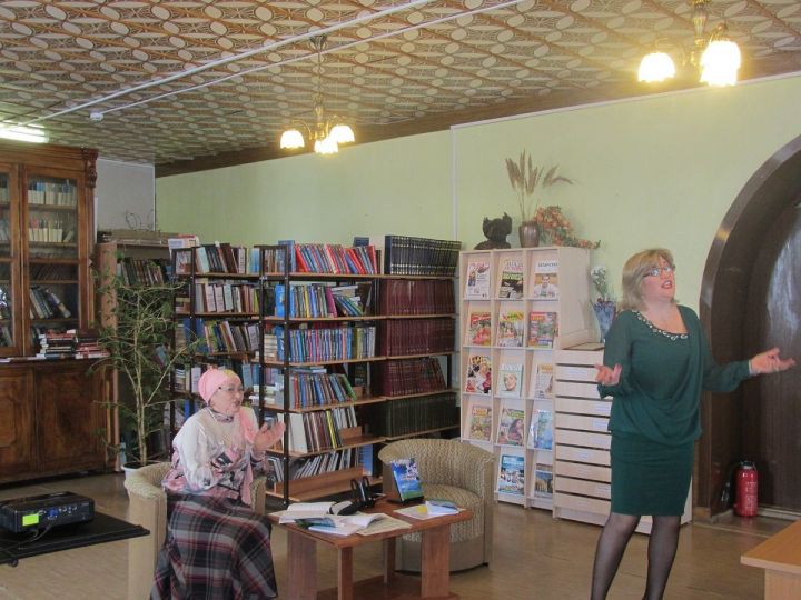 В Лаишевской Центральной библиотеке прошел творческий вечер-встреча «Поэзии чарующие строки»