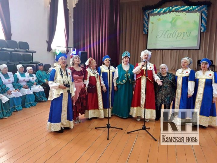 Ансамбль «Вдохновение» побывал по приглашению на празднике Науруз в поселке Мирном