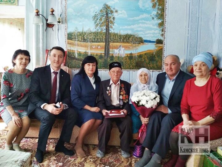 Жителю Лаишевского района Гарапше Сафину исполнилось 90 лет