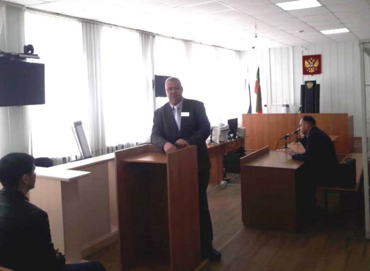Старшеклассников Лаишевской СОШ 2 пригласили на судебное заседание