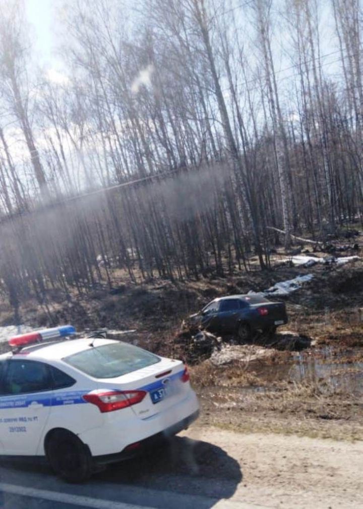 Сегодня, в субботу 20.04.2019 г., в Александровском лесу произошла авария