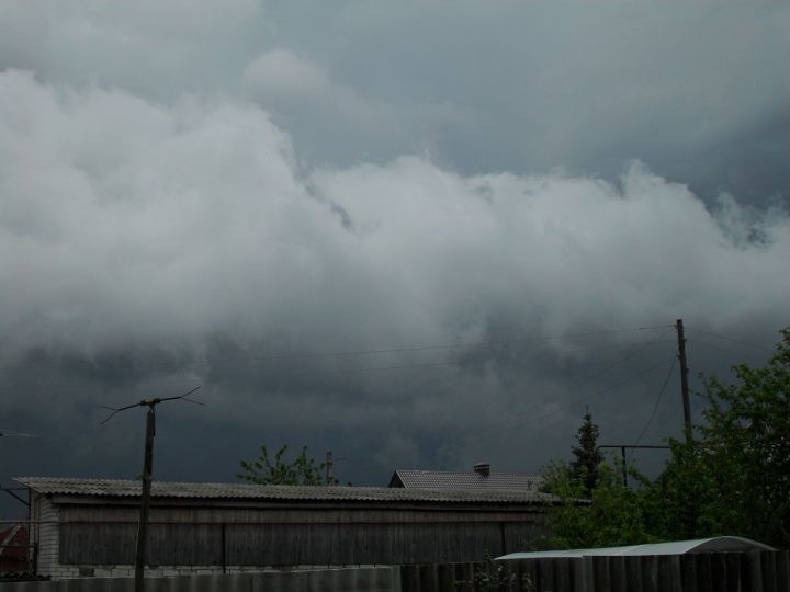 В ближайшие часы в Лаишевском районе возможен шторм