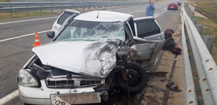 Сегодня на автодороге Сорочьи Горы-Шали в аварии погиб водитель