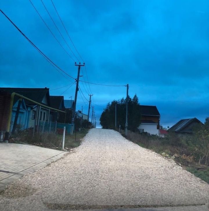 На средства самообложения ремонтируются дороги в Лаишеве