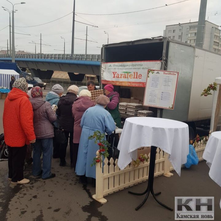 Накануне Дня пожилого человека аграрии Лаишевского района выехали на сельхозярмарку