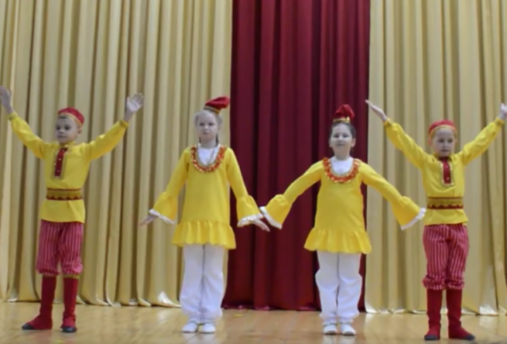 Выступление хореографического детского коллектива в Пелевском СДК взорвало зал аплодисментами