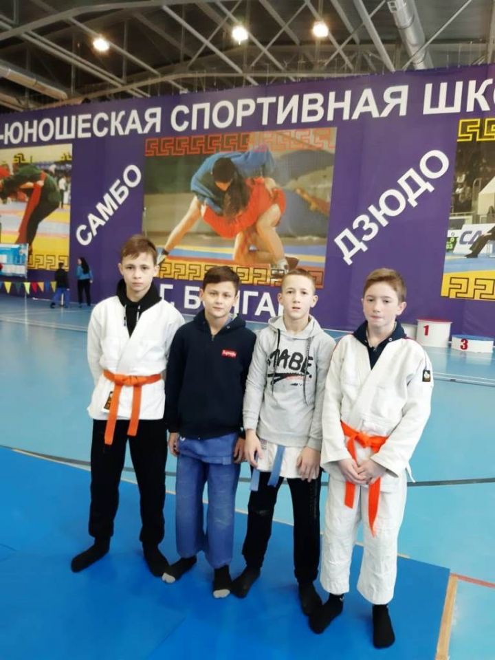 Воспитанники Роберта Бурганова и Раниля Галиакберова вошли в число сильнейших дзюдоистов Татарстана