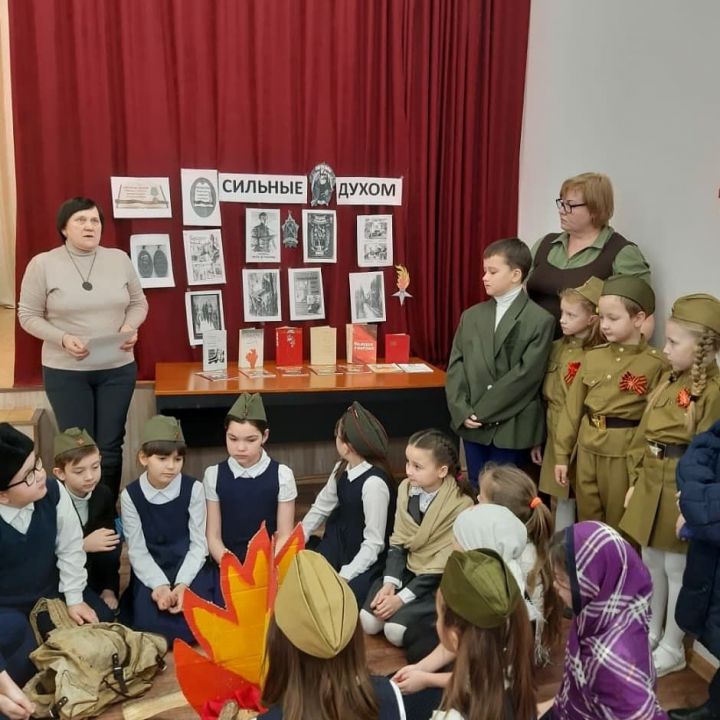 Школьники Лаишевского района читали книги о разведчиках и партизанах