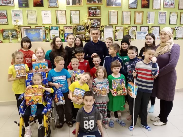Воспитанников Лаишевского детского дома ожидал приятный сюрприз