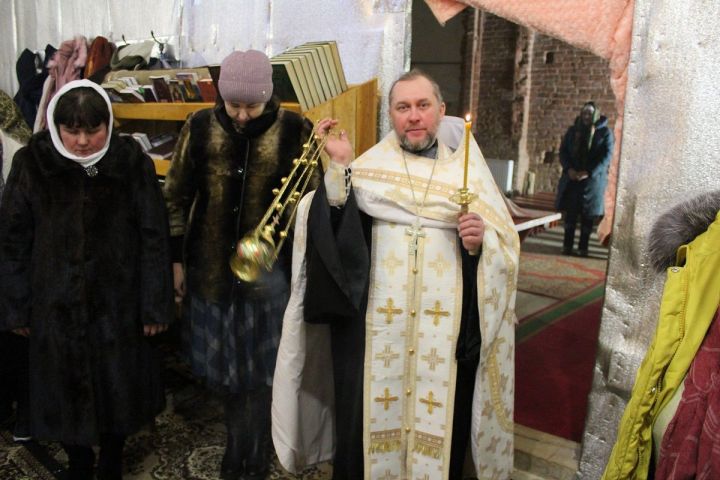 Православные верующие Лаишевского района встретили Рождество Христово