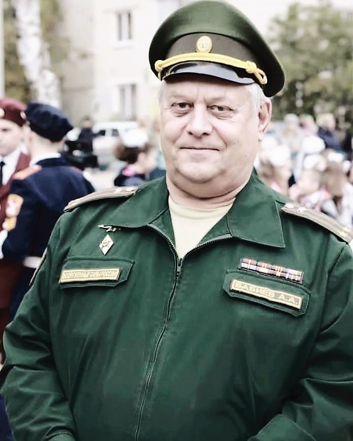 Ушел из жизни организатор кадетского движения в районе Бабиев Анатолий