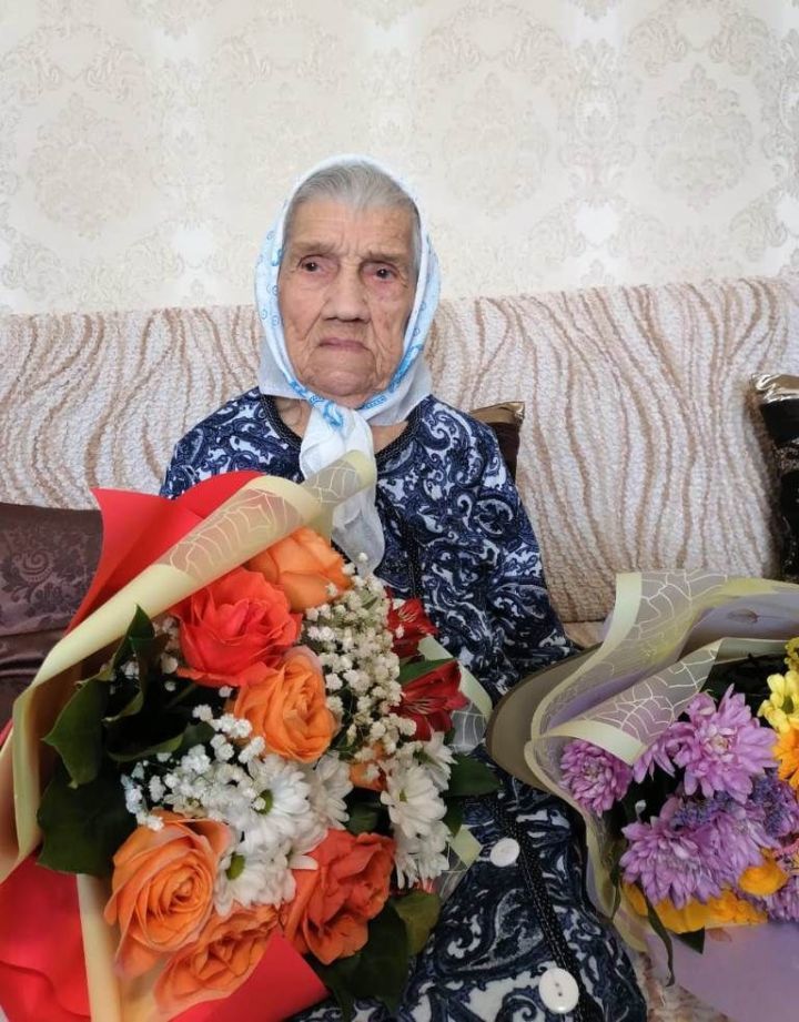 Старейшая жительница города Лаишево – ветеран «Камской нови»