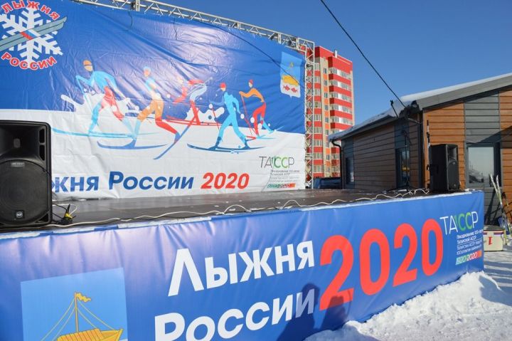 В Лаишево прошла «Лыжня России 2020»