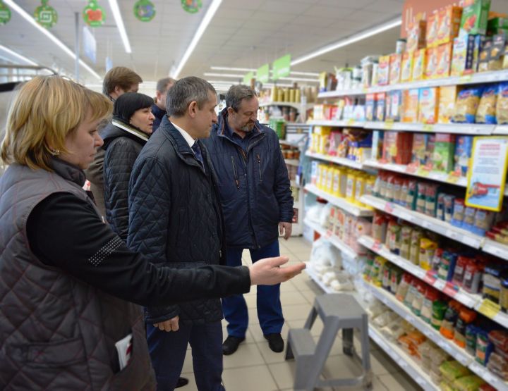 В Лаишевском районе нет дефицита социально значимых товаров