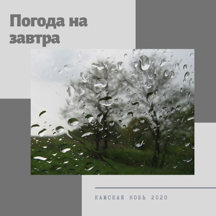 В Лаишевском районе 16 мая 2020 года местами небольшой дождь