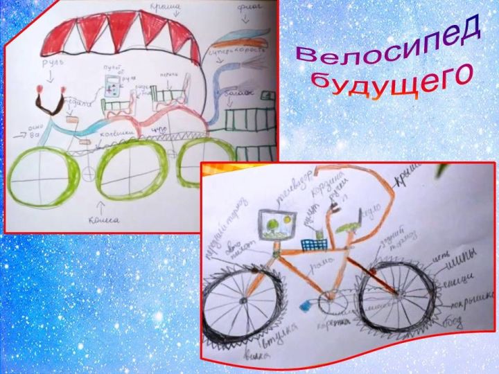 Отряд ЮИД Сокуровской школы представляет велосипед будущего