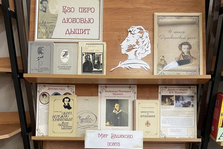 В Лаишевской центральной библиотеке отмечается День русского языка