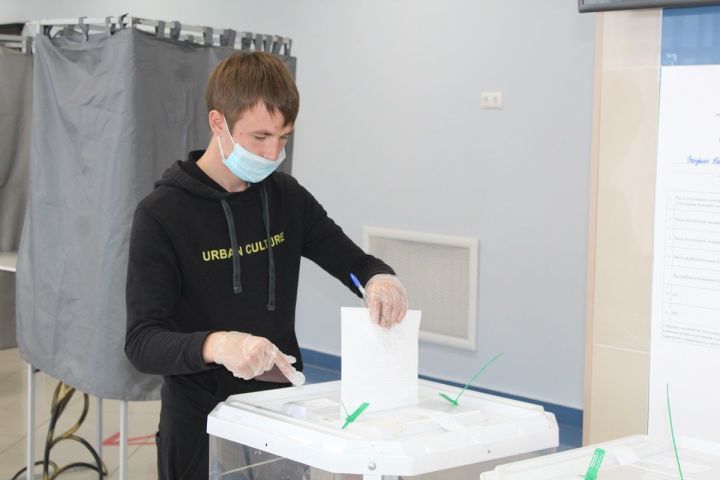 Жители города Лаишево активно участвуют в голосовании