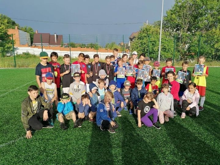 В Лаишевском районе соревновались юные футболисты