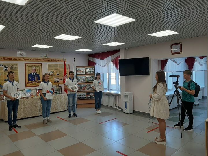 Телевизионщики сделали репортаж о школах Лаишевского района