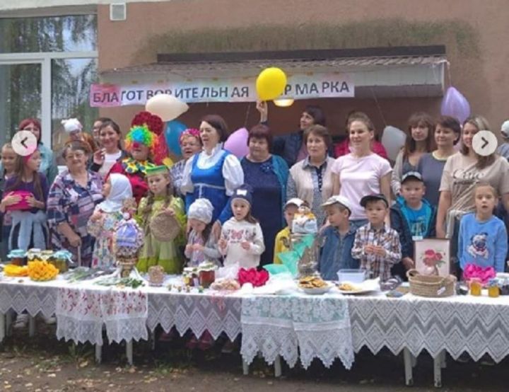 В Лаишевском районе провели благотворительную ярмарку