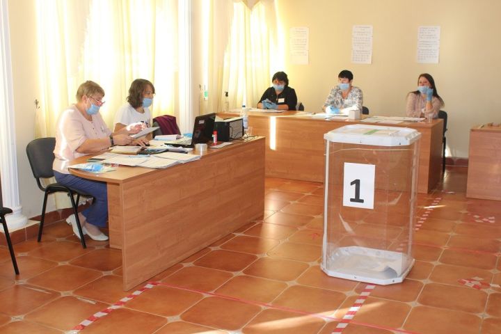 Как соблюдаются нормы санитарной безопасности на лаишевских избирательных участках